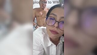 Fucking the strict and conceited university professor.