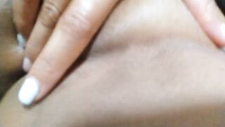 i love masturbate my lately shaved snatch