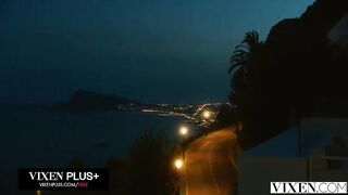 VIXEN Ideal Tens Emiri Momota And Vixi Rafi Share A Big Penis Outdoors During Sexy 3-some