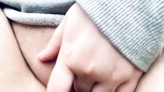 Hawt public masturbation