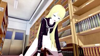 FLYING WITCH ANZU SHIINA (3D MANGA)