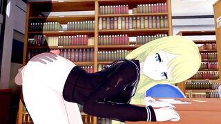 FLYING WITCH ANZU SHIINA (3D MANGA)