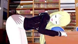 FLYING WITCH ANZU SHIINA (3D MANGA)