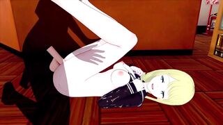 FLYING WITCH ANZU SHIINA (3D MANGA)