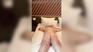 Teat and melons s&m till orgasm - clamps, weights, slapping and squeezing