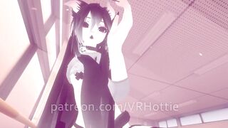 Teen Cat Gal Student Gets In nature's garb & Face Rides YOU With Hidden Sextoy in Class POV Lap Dance