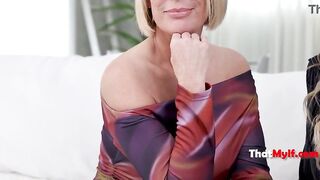 MILFs Salivate Over Stepsons Dick.. One Makes The Move, One Follows