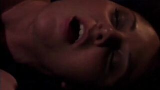 Pretty golden-haired big bazookas loves the shlong in vagina in mouth