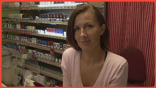 Mature girl from the tobacconist