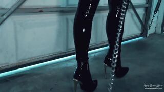 Mutt's Walk POV - Sequel to Leashed Tease Preview - Young Female-master Kim