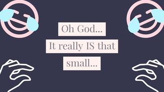 Small Cock Humiliation Audio