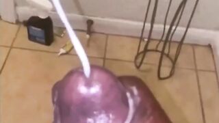 BBC cumshot compilation and weenie dancing