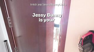 Ultra Busty Neighbor gives you a Titjob and her husband watches