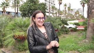 Belgian Screwed by 2 Guys in Barcelona