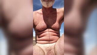 Undressed in the Boat & Beach. Schlong bouncing on the sea TRAILER