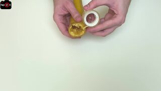 How To Make DIY Homemade Fleshlight With Banana Peel