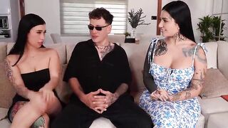 My lewd friend and I banged the big-dicked guard my husband hired - LA ROLA