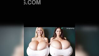 3D Growth Huge Breasts