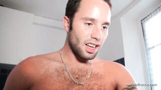 French slut hard sodomized group-drilled and facialized