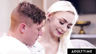 ADULT TIME - Babysitter Chloe Temple Gets Caught Masturbating While On The Phone With Her Boyfriend