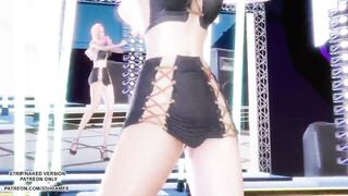 MMD TWICE - I CAN'T STOP ME Seraphine Kpop Dance League of Legends Manga Uncensored 4K 60FPS