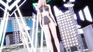 MMD TWICE - I CAN'T STOP ME Seraphine Kpop Dance League of Legends Manga Uncensored 4K 60FPS