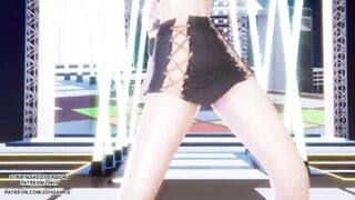 MMD TWICE - I CAN'T STOP ME Seraphine Kpop Dance League of Legends Manga Uncensored 4K 60FPS