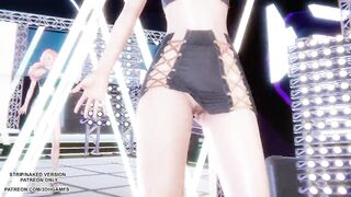 MMD TWICE - I CAN'T STOP ME Seraphine Kpop Dance League of Legends Manga Uncensored 4K 60FPS