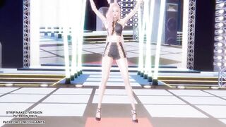 MMD TWICE - I CAN'T STOP ME Seraphine Kpop Dance League of Legends Manga Uncensored 4K 60FPS
