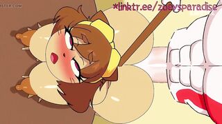 A cute wicked kitten assists her friends in reducing stress