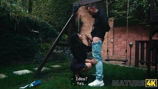 MATURE4K. Czech guy likes Asian titties.