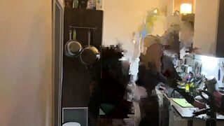 Kitchen Fisting Frenzy - Older Strumpets Stretched Wide Open