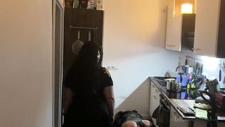 Kitchen Fetish Squirting Madness - Mature Harlots Drenched Everywhere