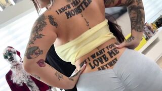 Damn When Did Your Ass Get So Big Step Sis - Thick Tatted Hottie - Big Booty POV - Valentine Vixen - Teddy Tarantino