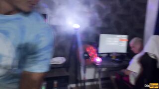 Wife Bangs Cuckold Husband's Friends At House Party - Humiliation And Filthy Talk
