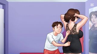 Summertime Saga Debbie's Update Anime Sex Game Sex Scenes Gameplay Part 9 [18+]