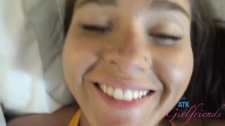 Watch These Gals Ask for Daddy to Fill 'em with Cum