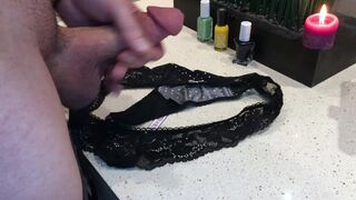  victoria's secret panties make me cum thick