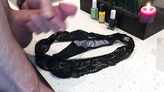  victoria's secret panties make me cum thick