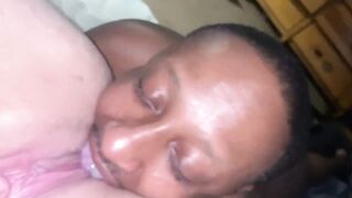 POV of some sloppy pussy eating