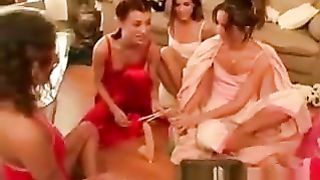 Christine Young lesbian groupsex