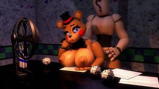 toy freddy likes to be slapped in the booty [with sound]