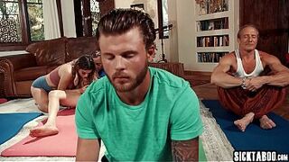Big ass Lilith Grace swallowed big rod and gave a oral job-sex before double penetration a bit of butt and rough fanal invasioning