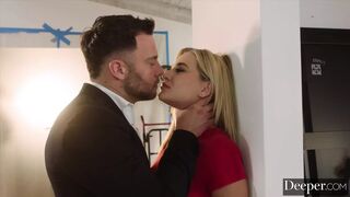 Deeper. Bratty Blake has a fetish this playgirl hides from hubby