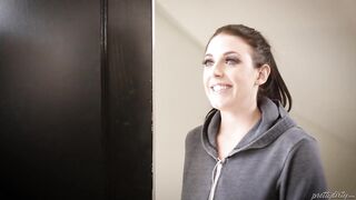 Caught jerking off by busty maid Angela White- Full scene!