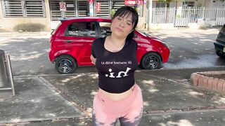 Big-assed Colombian anal-copulation with a stranger in a public park in colombian