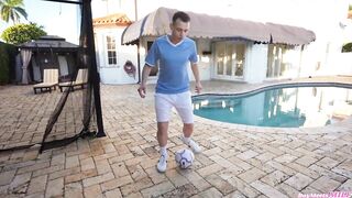 Soccer Stepmom Raissa Bellini Fucks Stepson to Celebrate Goal