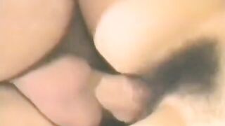 Interracial 3-some Vintage Homegrown Action
