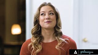 GIRLSWAY - MILF Katrina Colt Seduces New Babysitter Beauty Ritchie & stepbae River Lynn Joins In