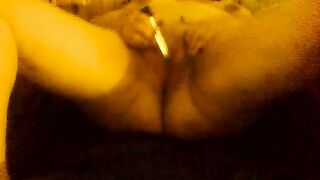 BBW having a little fun with a toy